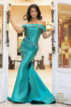 Terani Mother of the Bride Dress 242M3356 - Emerald