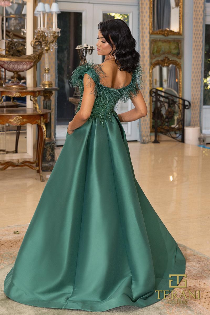 Terani Mother of the Bride Dress 242M3357 - Emerald