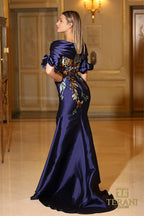 Terani Mother of the Bride Dress 242M3368 - Blue