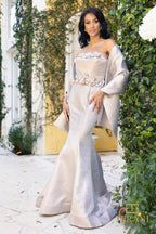 Terani Mother of the Bride Dress 242M3372 - Taupe