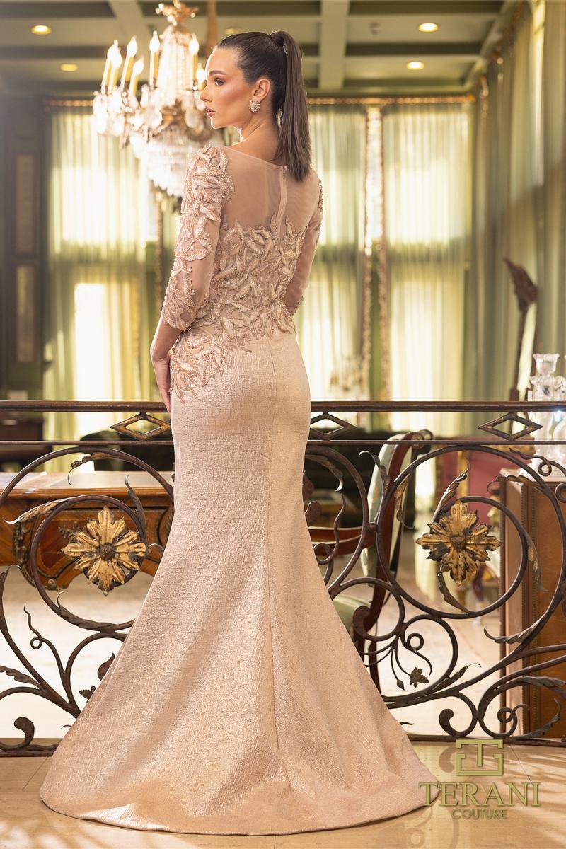 Terani Mother of the Bride Dress 242M3374 - Rose Gold