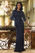 Terani Mother of the Bride Dress 242M3375 - Navy