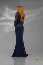 Terani Mother of the Bride Dress 242M3414 - Navy