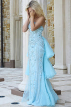 Jovani Signature Collection 24565 - Aqua
