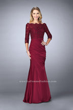 La Femme Mother of the Bride 24926 - Burgundy