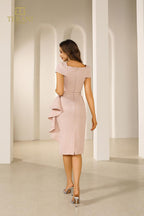 Terani Cocktail Dress 251C4171 - Rose Gold