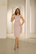 Terani Cocktail Dress 251C4171 - Rose Gold