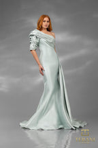 Terani Evenings Dress 251E4205 - Sage
