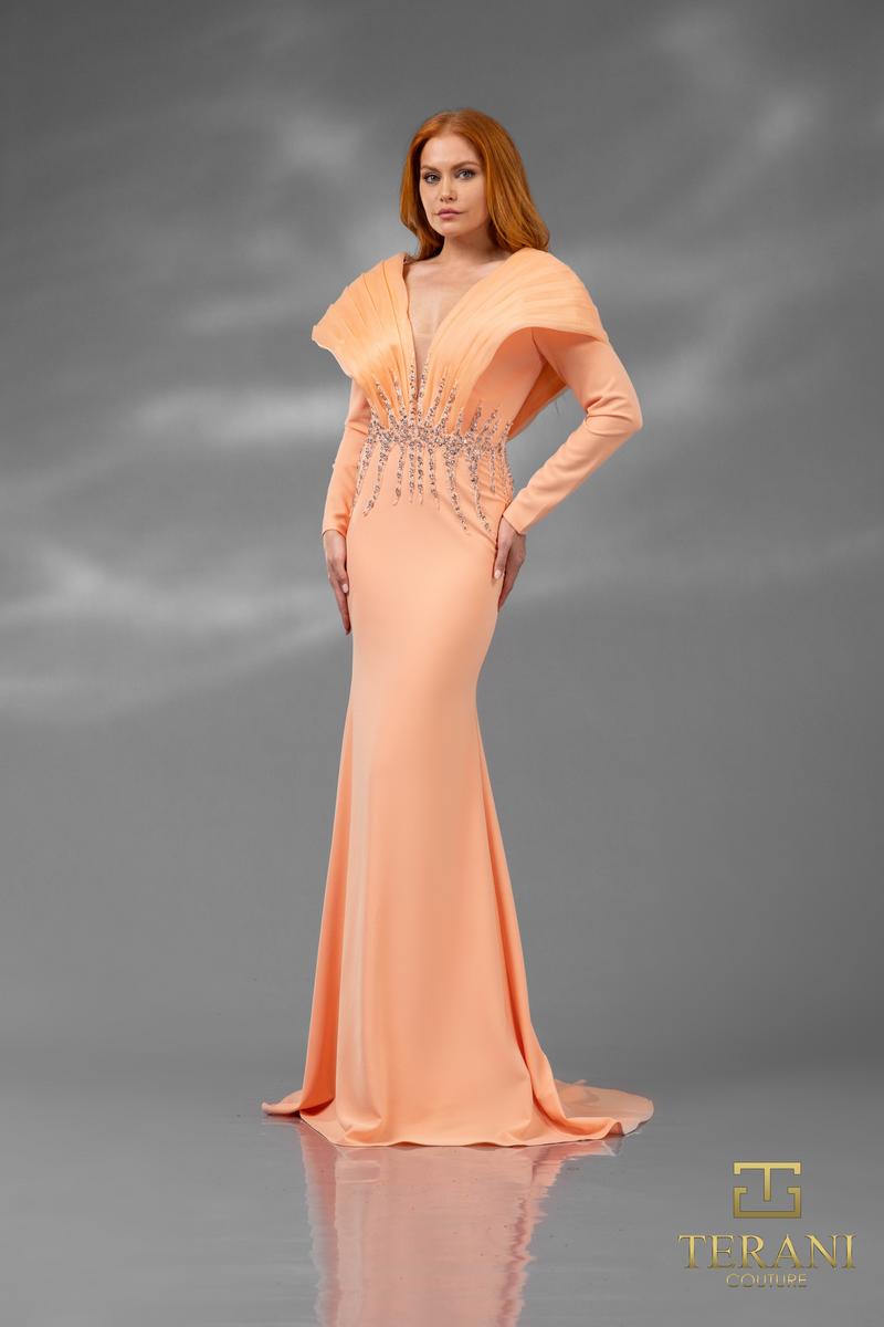 Terani Evenings Dress 251E4222 - Blush