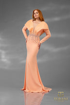 Terani Evenings Dress 251E4222 - Blush