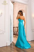 Terani Evenings Dress 251E4251 - Turquoise
