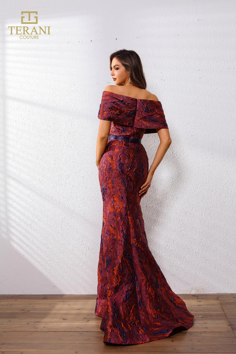 Terani Evenings Dress 251E4253 - Fuchsia
