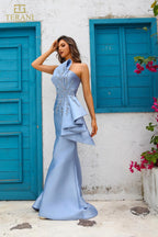 Terani Evenings Dress 251E4265 - Slate