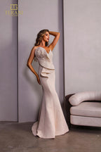 Terani Evenings Dress 251E4276 - Champagne