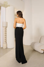 Terani Couture Evening 251E4286 - Black White