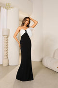 Terani Couture Evening 251E4286 - Black White