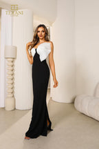 Terani Couture Evening 251E4286 - Black White