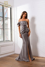 Terani Evenings Dress 251E4555 - Gray