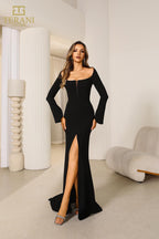 Terani Evenings Dress 251E4571 - Black