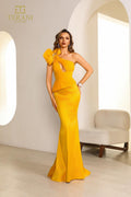 Terani Evenings Dress 251E4578 - Tangerine