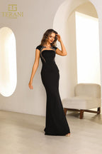 Terani Evenings Dress 251E4586 - Black