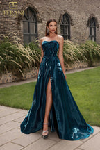 Terani Evenings Dress 251E4637 - Blue