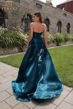 Terani Evenings Dress 251E4637 - Blue