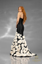 Terani Pageant Dress 251GL4184 - Black Ivory