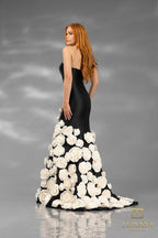 Terani Pageant Dress 251GL4184 - Black Ivory