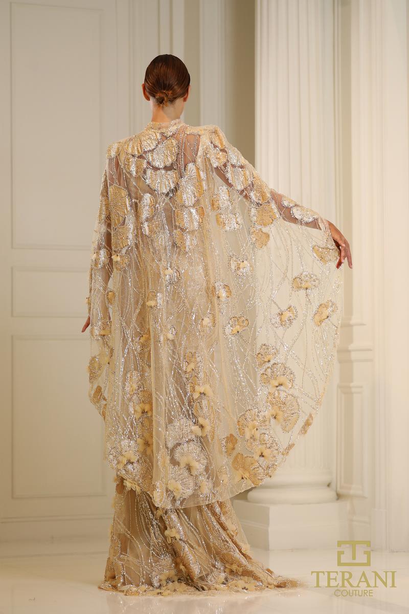 Terani Mother of the Bride Dress 251M4326 - Light Gold