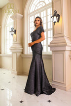 Terani Mother of the Bride Dress 251M4401 - Steel