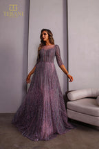 Terani Mother of the Bride Dress 251M4409 - Mauve