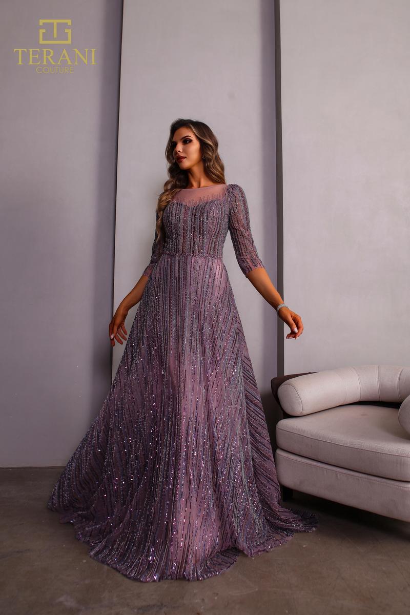 Terani Mother of the Bride Dress 251M4409 - Mauve