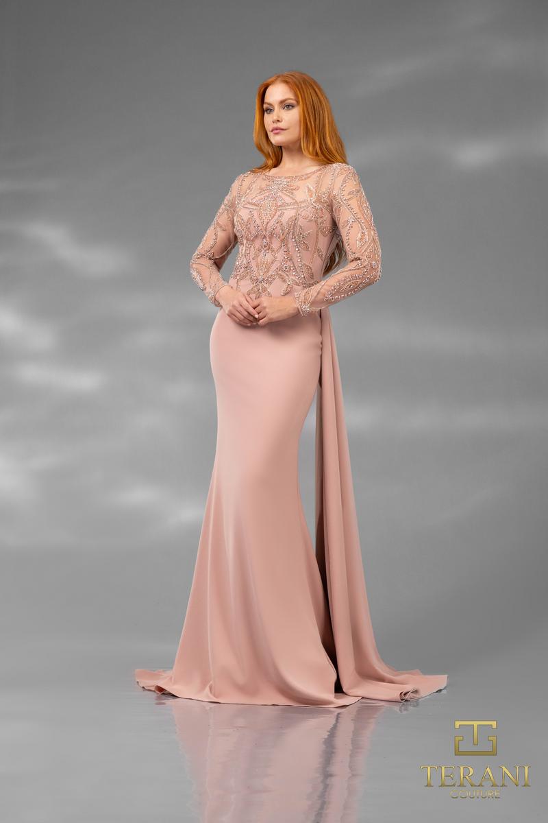 Terani Mother of the Bride Dress 251M4420 - Blush