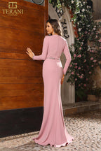 Terani Mother of the Bride Dress 251M4422 - Dust Rose