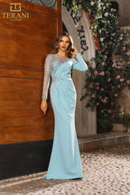 Terani Mother of the Bride Dress 251M4423 - Seafoam