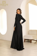 Terani Mother of the Bride Dress 251M4433 - Black