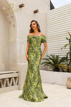 Terani Mother of the Bride Dress 251M4434 - Green