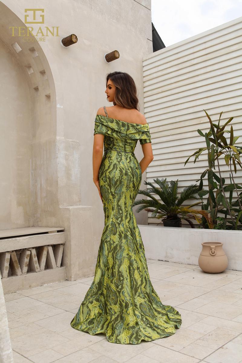 Terani Mother of the Bride Dress 251M4434 - Green