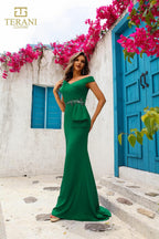 Terani Mother of the Bride Dress 251M4440 - Emerald