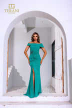 Terani Mother of the Bride Dress 251M4444 - Green