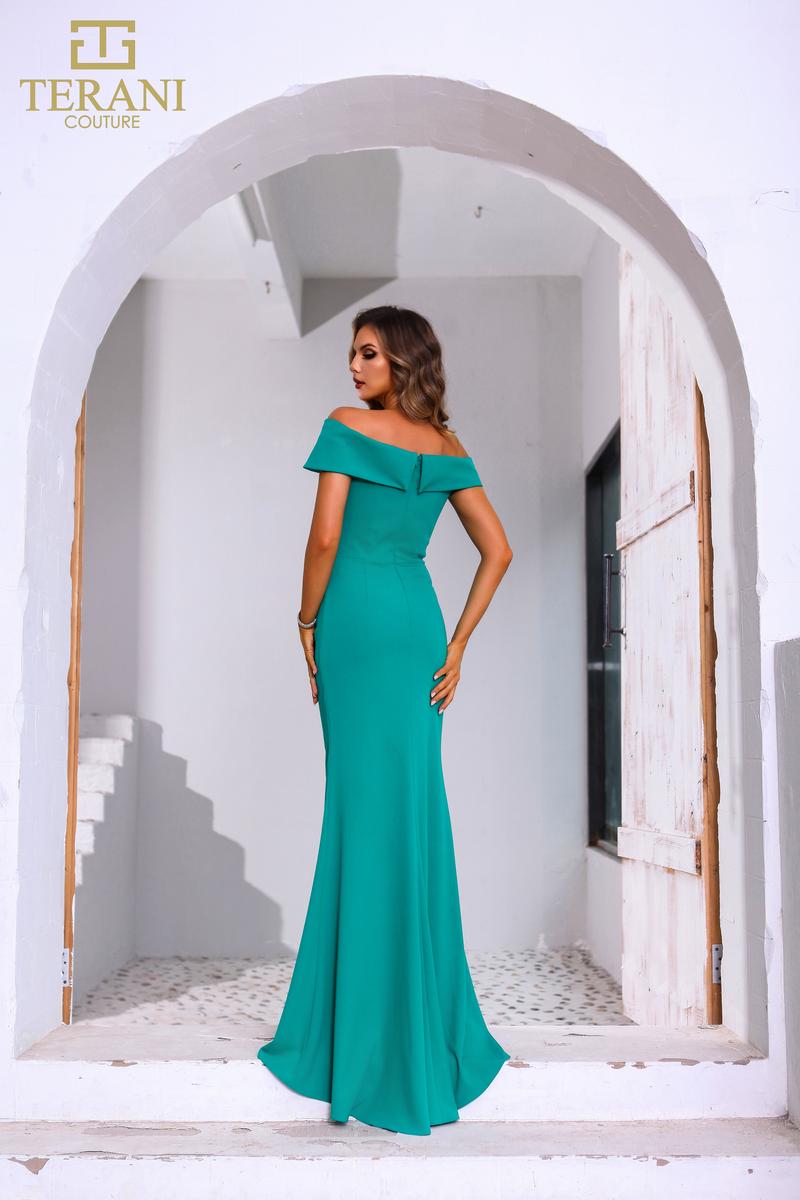Terani Mother of the Bride Dress 251M4444 - Green