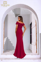 Terani Mother of the Bride Dress 251M4444 - Wine