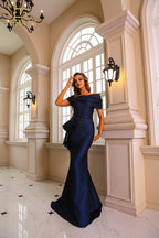 Terani Mother of the Bride Dress 251M4448 - Navy