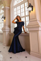 Terani Mother of the Bride Dress 251M4448 - Navy