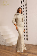 Terani Mother of the Bride Dress 251M4455 - Champagne