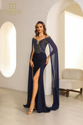 Terani Mother of the Bride Dress 251M4580 - Navy