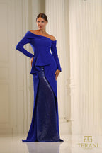 Terani Mother of the Bride Dress 251M4610 - Royal Blue