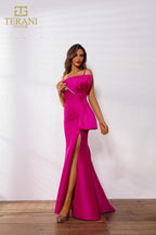 Terani Prom Dress 251P4006 - Fuchsia White