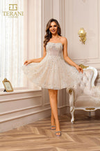 Terani Prom Dress 251P4043 - Ivory